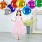 30Pcs 18 Inch Large Colorful Round Shape Foil Balloons Big Colorful Circle Helium Mylar Ballons